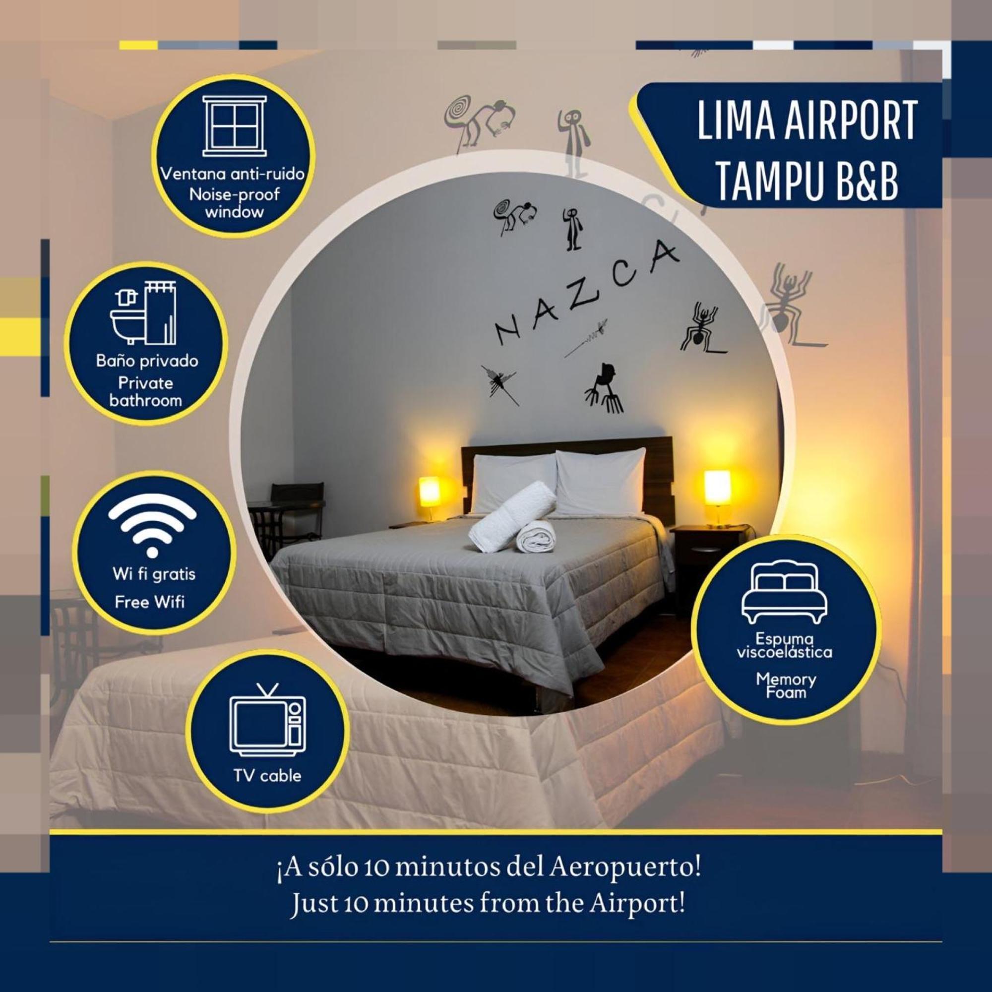 Lima Airport Tampu Bed & Breakfast Exterior foto